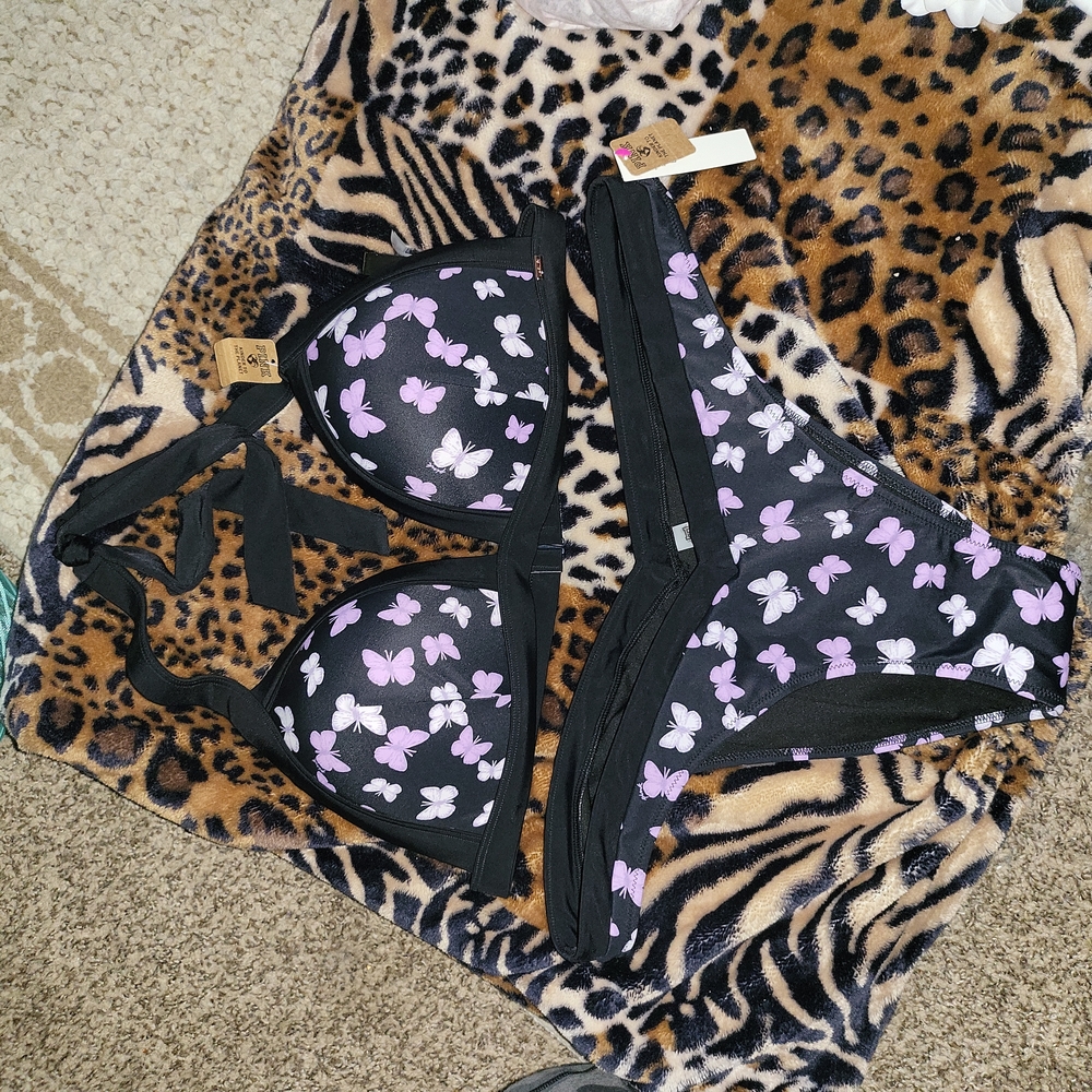 Victoria secret pink butterfly 🦋 swimsuit 🩱
